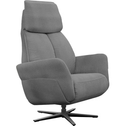 Relaxsessel ADA TRENDLINE „Thimo“ Sessel Gr. Struktur fein XBO, motorisch mit Aufstehhilfe, Kopfstützenverstellung-Relaxfunktion-Drehfunktion-Aufstehhilfe, B/H/T: 84 cm x 117 cm x 90 cm, grau (anthrazit xbo 9) Lesesessel und Relaxsessel in Größe L, Liegefläche 185cm, verstellbar, optional mit Aufstehhilfe