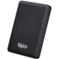 Bipra U3 Externe Festplatte (2,5 Zoll, USB 3.0, FAT32, 2 TB, SSD) Schwarz