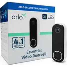 Arlo Essential 2 AVD4001 2K Video Doorbell Funk-Türklingel WLAN