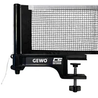 Gewo Tischtennisnetz CS Outdoor Schwarz