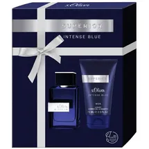 S.Oliver Superior Men Intense Blue Eau de Toilette 30 ml + Shower Gel 75 ml Geschenkset