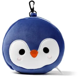 Puckator Relaxeazzz Plüsch Pinguin Reisekissen 14 x 27 x 6 cm Blau