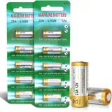 23A 12V Alkaline Batterien A23S MN21/23 L1028 A23 12V Batterie 10 Stück 【3 Jahre