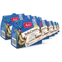 Melitta BellaCrema Selection des Jahres gemahlener Röstkaffee in Kaffee-Pads 10 x 16 Pads, Kaffeepads für Pad-Maschine, mittlere Röstung, geröstet in Deutschland, Stärke 3, im Tray