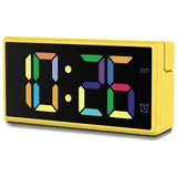 Hama digitaler Wecker Ibiza gelb Kunststoff 15,0 x 7,5 cm