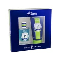 s.Oliver Duft-Set Prime League Man EDT Parfüm Spray 30 ml Duschgel / Shampoo 75 ml, 2-tlg., Duft Showergel Beautyset Kosmetik Parfum Spray intensiv Set Beauty