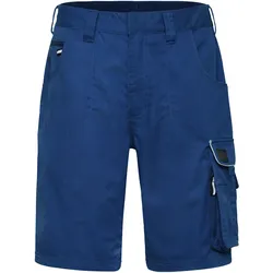 Workwear Bermudas Materialmix - Farbe blau - Größe 56