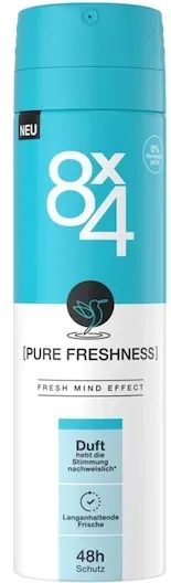 8X4 Deodorants Damen Deospray Pure Freshness