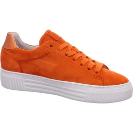 Gabor Sneaker Low Damen Orange/Silber 38,5