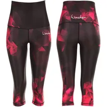 Winshape Damen 3⁄4-Leggings Functional Power Shape HWL202, rubin