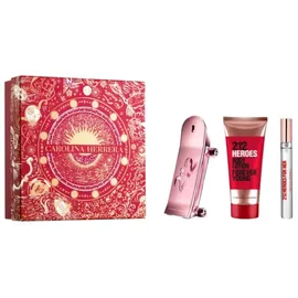 Carolina Herrera 212 Heroes For Her Eau de Parfum 80 ml + Eau de Parfum 10 ml + Body Lotion 100 ml Geschenkset 2023