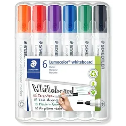 Whiteboardmarker Rundspitze 6er Etui