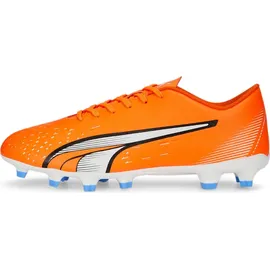 Puma Ultra Play FG/AG Herren Ultra Orange/Puma White/Blue 43