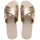 havaianas Aqua Metallic Beige 37