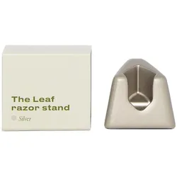Leaf Shave Leaf Razor Stand Silver