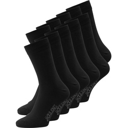 Jack & Jones Herren Socken JACJENS 10er Pack Schwarz One Size