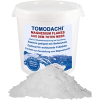 Magnesiumflocken, Magnesiumchlorid aus dem Toten Meer, 100% Naturprodukt - für Magnesiumöl, Magnesium Spray, Magnesium Fußbad, Magnesiumbad, Magnesium Badesalz 5 kg