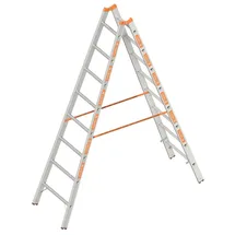 Layher Sprossenstehleiter Topic 1039 2 x 8 Sprossen