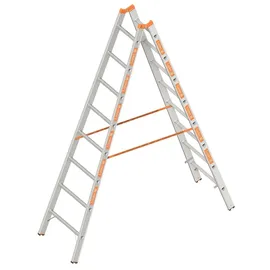 Layher Sprossenstehleiter Topic 1039 2 x 8 Sprossen
