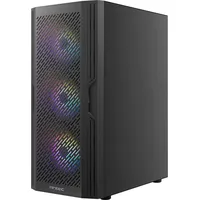 Antec AX20 Midi-Tower PC-Gehäuse schwarz
