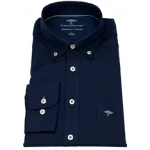 Fynch Hatton Langarmhemd Blau XL