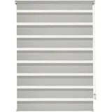 GARDINIA EASYFIX Doppelrollo mit Montageschiene,