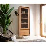 DeLife Vitrine Stonegrace 55 x 40 x 180 cm Beige