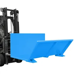 Langgutkipper Transportgerät lackiert RAL5012 Lichtblau Stapler Anbaugerät