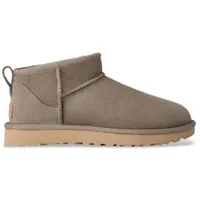 UGG für Damen. 1116109 Klassische Ultra Mini Lederstiefeletten grau (38), Wohnung, Keine, Lässig, Heimtextilien