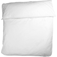 Zoeppritz Easy, Bettdeckenbezug aus Perkal - white - 135x200 cm