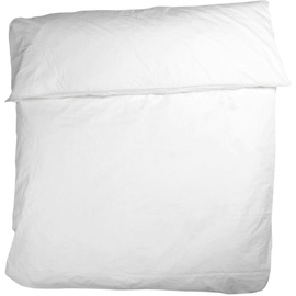 Zoeppritz Easy, Bettdeckenbezug aus Perkal - white - 135x200 cm,