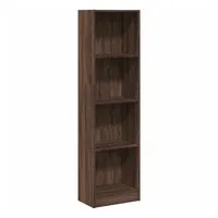 vidaXL Bücherregal 40 x 24 x 143 cm Braun