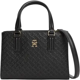 Tommy Hilfiger TH Daily Mini Tote Mono Schultertasche Kunstleder Black