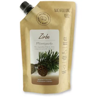 Florex Flüssigseife Zirbe im Refill-Beutel mit Bio Schafmilch 1000 ml