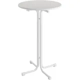 Essentials Klapptisch 70 x 70 x 109 cm Weiß