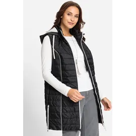 Inspirationen WITT WEIDEN Longweste in schwarz | Gr.: 46