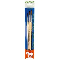 da Vinci Junior Pinsel-Set Größe 2, 5, 8, 3-teilig