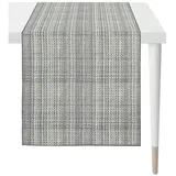 APELT Tischläufer Cona 45 x 140 cm Mischgewebe Grau Dunkelgrau