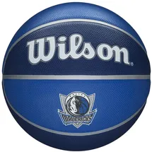 Wilson Basketball NBA Team Tribute, Dallas Mavericks, Outdoor, Gummi, Größe: 7