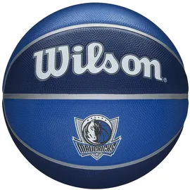 Wilson Basketball NBA Team Tribute, Dallas Mavericks, Outdoor, Gummi, Größe: 7