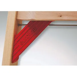 Euroline Holz Comfort-Stufenstehleiter 4 Stufen