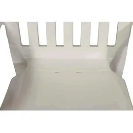 Sieger Palma Stapelsessel 65 x 59 x 92 cm weiß 2er Set