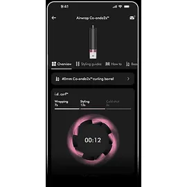 Dyson Airwrap Co-anda2x Straight+Wavy Amber Silk