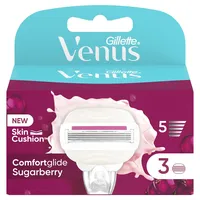 Gillette Venus Comfortglide Sugarberry Ersatzklingen für Damen, mit 5