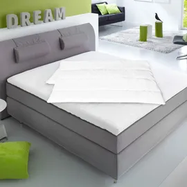 cloudcomfort 135 x 200 cm + 80 x 80 cm Mikrofaser Ganzjahres Bett-Set, extra leicht
