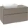 Villeroy & Boch Collaro Waschtischunterschrank C110B0VM 100x54,8x50cm, Waschtisch links, LED-Beleuchtung 7,3 W, taupe