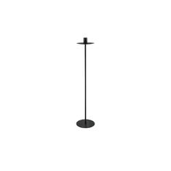 Kerzenhalter  Basico , schwarz , Metall , Maße (cm): H: 60  Ø: 13