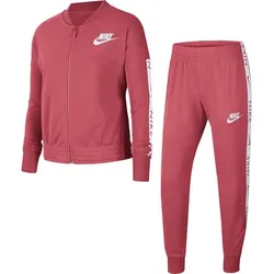 NIKE Kinder Trainingsanzug Sportswear, ARCHAEO PINK/WHITE, XL