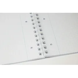 ADINA Premium Collegeblock Kollegblock "BE CAREFUL!" A4 kariert 80 Blatt 90g/qm Lineatur 28
