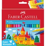 Faber-Castell 554203 - Filzstift Castle, 36er Kartonetui